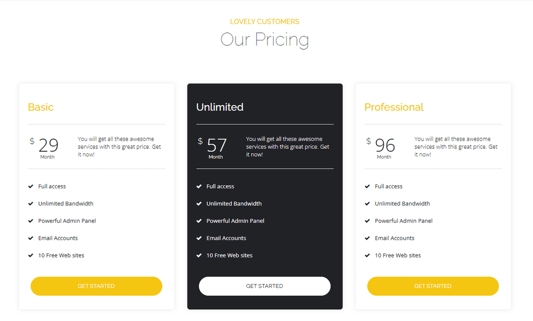 startup template